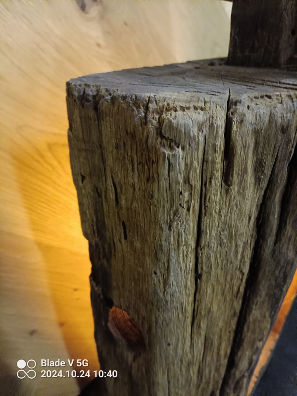 L6 - staande lamp met hout - niek handgemaakt - rotinka parket