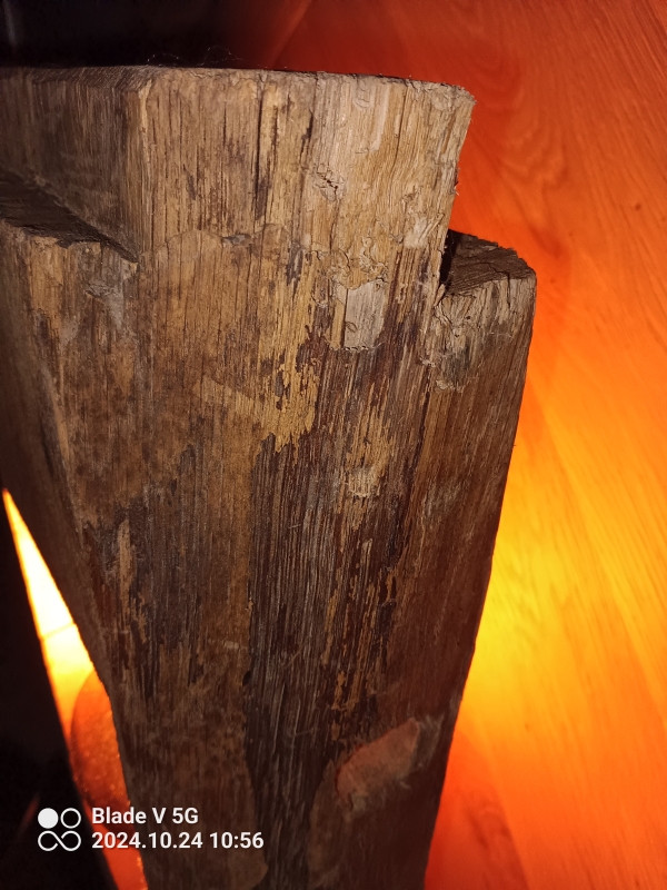 L7 staande lamp met hout uniek handgemaakt rotinka parket authentoieke hout creaties scaled